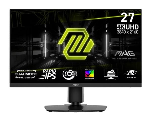 MSI MAG 272URDF E16 dataskjerm 68,6 cm (27") 3840 x 2160 piksler 4K Ultra HD Svart