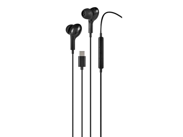 Streetz C220-BLK, Koblet med ledninger (ikke trådløs), Samtaler/musikk, 10 g, Hodesett, Svart