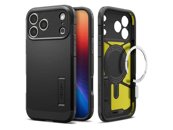 Spigen ACS10297, Mobilskal, Apple, iPhone 17 Pro Max, 17,5 cm (6.9"), Svart