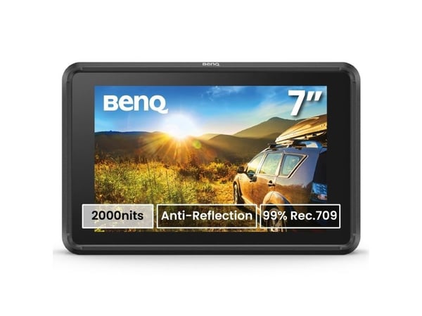 BenQ PVS7 - Hodemontert display - farge - på kamera - 7" - Høyoppløsning