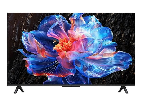 TCL 43V6C - 43" Diagonal klass (42.5" visbar) - V6C Series LED-bakgrundsbelyst LCD-TV - Smart TV - Google TV - 4K UHD (2160p) 3840 x 2160 - HDR - b...