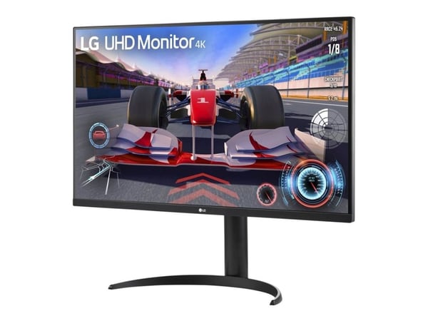 LG 32UR550-B - LED-skjerm - 32" (31.5" synlig) - 3840 x 2160 4K UHD (2160p) @ 60 Hz - VA - 250 cd/m² - 3000:1 - HDR10 - 4 ms - 2xHDMI, DisplayPort ...