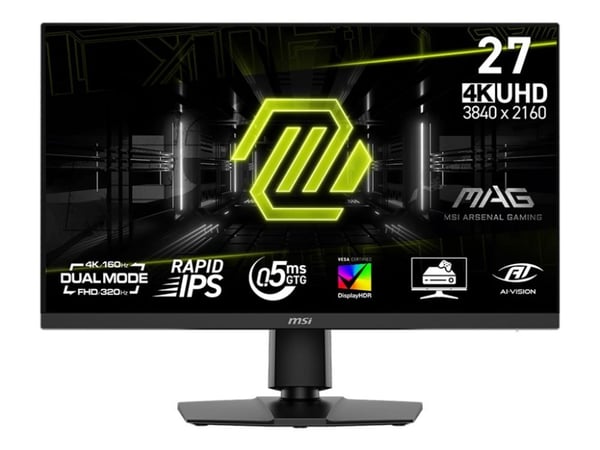 MSI MAG 272URDF E16 dataskjerm 68,6 cm (27") 3840 x 2160 piksler 4K Ultra HD Svart