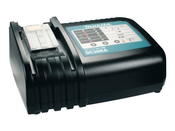 Makita DC18SF - Batterilader - 4 x batterier lader - 3 A - 4 utgangskontakter (batterikobler) - for Makita DCS553, DGA514, DGA901, DHP453, DHS630, ...