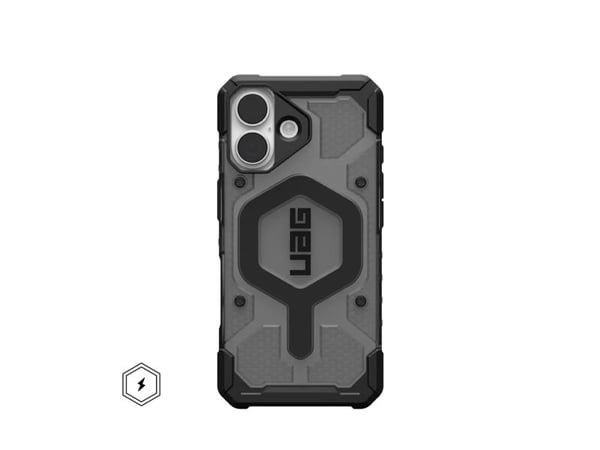 UAG - Pathfinder, iPhone 17, tuhkanpunainen, musta