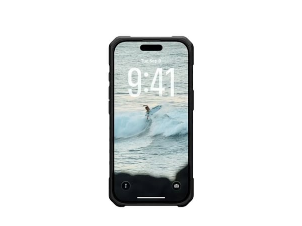 UAG - Pathfinder, iPhone 17, tuhkanpunainen, musta