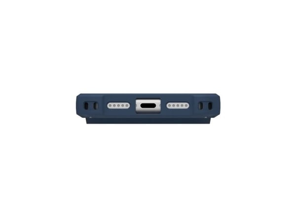 UAG Urban Armor Gear-pakke bestående av Pathfinder MagSafe-etui og nøkkelbånd (avtakbart) | Apple iPhone 17 Pro | blått (gjennomsiktig) og svart/gr...