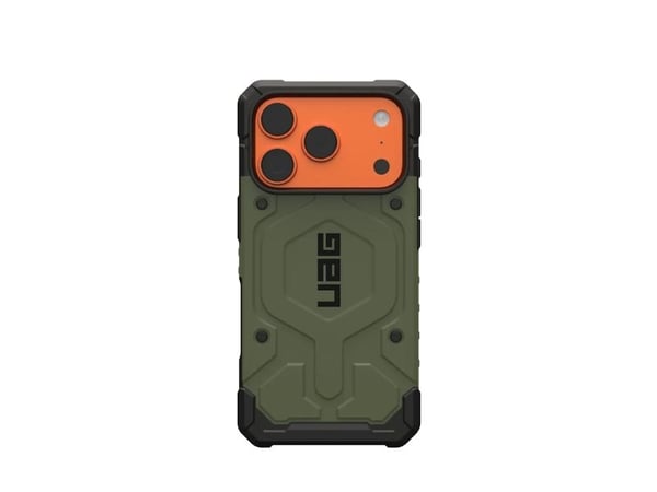 UAG Pathfinder MagSafe - MagSafe-kompatibelt etui for iPhone 17 Pro (oliven)