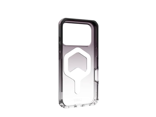 Urban Armor Gear Plyo, Suojus, Apple, iPhone 17 Pro, 16 cm (6.3"), musta, Läpinäkyvä