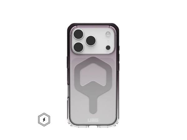 Urban Armor Gear Plyo, Etui, Apple, iPhone 17 Pro, 16 cm (6.3"), Svart, Gjennomsiktig