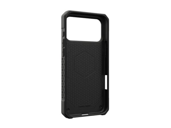 Urban Armor Gear Monarch Pro, Suojus, Apple, iPhone 17 Pro Max, 17,5 cm (6.9"), musta, Hiili