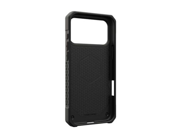Urban Armor Gear Monarch Pro, Suojus, Apple, iPhone 17 Pro Max, 17,5 cm (6.9"), musta, Hiili