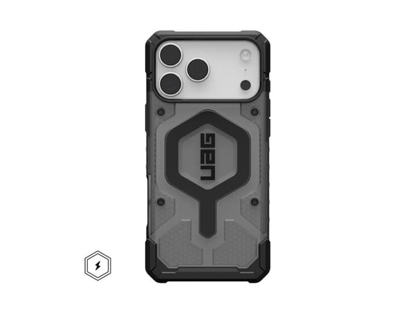 Urban Armor Gear Pathfinder, Suojus, Apple, iPhone 17 Pro Max, 17,5 cm (6.9"), Tuhka, musta