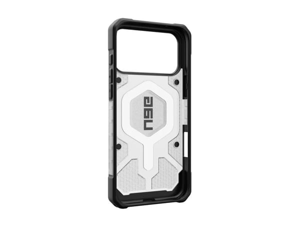 Urban Armor Gear Pathfinder, Mobilskal, Apple, iPhone 17 Pro Max, 17,5 cm (6.9"), Silver, Transparent