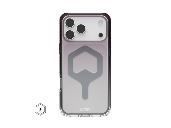 Urban Armor Gear Plyo, Etui, Apple, iPhone 17 Pro Max, 17,5 cm (6.9"), Svart, Gjennomsiktig