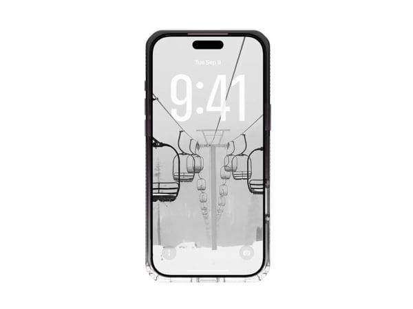 Urban Armor Gear Plyo, Etui, Apple, iPhone 17 Pro Max, 17,5 cm (6.9"), Svart, Gjennomsiktig