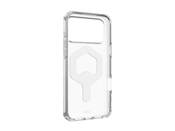 Urban Armor Gear Plyo, Etui, Apple, iPhone 17 Pro Max, 17,5 cm (6.9"), Sølv, Gjennomsiktig