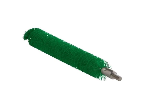 Rørrenserhoved, Vikan, 20cm, Ø2cm, grøn, polyester/PP/rustfrit stål - (10 stk.)