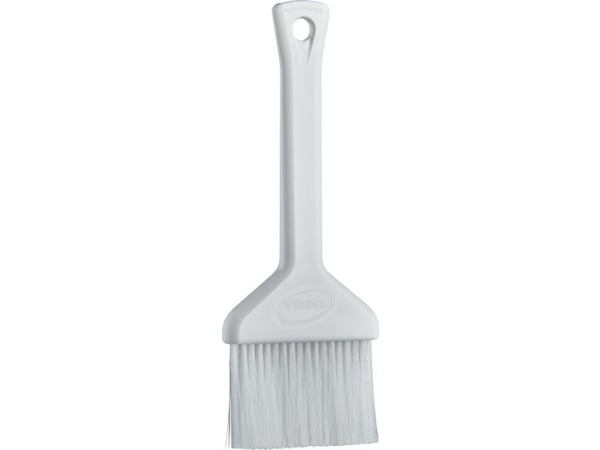 Livsmedelsborste Vikan 19,5x7x1,5 cm vit polyester/PP rostfritt stål 7 cm (10 st.)