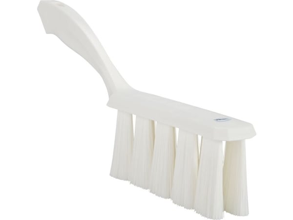 Handborste Vikan, 33 x 3,5 x 13,5 cm, vit, glas/polyester/PP, mjuk