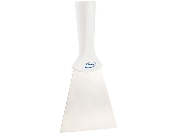 Handskrapa Vikan vit PP/rostfritt stål 10 cm