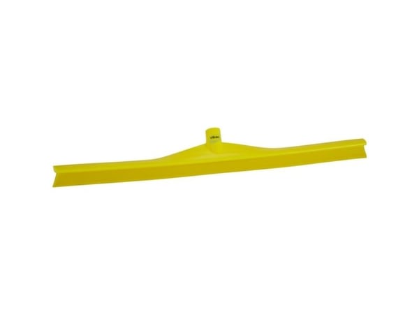 Golvskrapa Vikan 70x7x8,5 cm gul TPE-gummi/PP med enkel klinga
