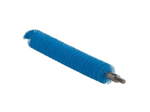 Putkenpuhdistuspää, Vikan, 20cm, Ø2cm, sininen, polyesteri/PP/ruostumaton teräs