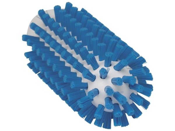 Putkiharjaspää, Vikan, 14cm, Ø5cm, sininen, polyesteri/PP/ruostumaton teräs