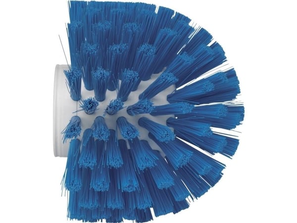 Cylinderbørste, Vikan, 13cm, Ø13,5cm, blå, polyester/PP/rustfrit stål