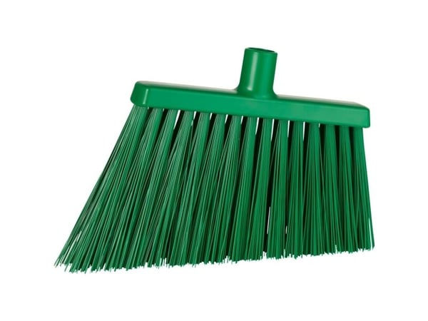 Sopborste Vikan grön polyester/PP/rostfritt stål 29 cm