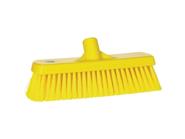 Fejekost, Vikan, gul, polyester/PP/rustfrit stål, 30 cm