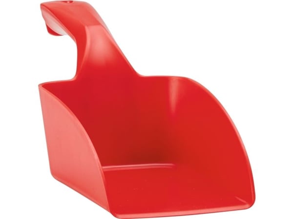 Handspade, Vikan, 34x12x11cm, 1 l, röd, PP