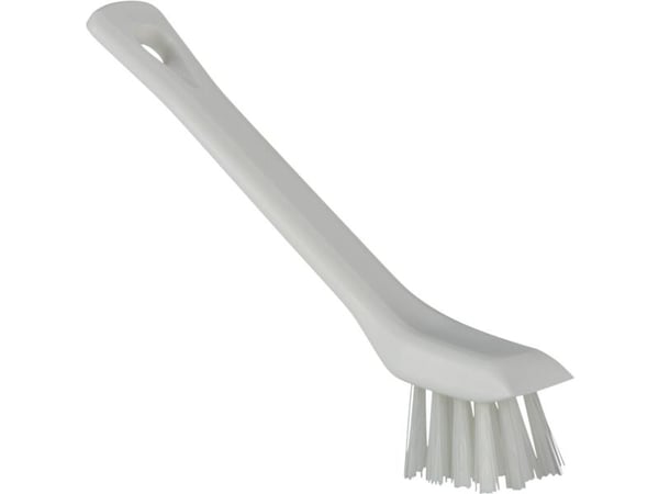 Vikan detaljborste 15 cm vit polyester/PP/rostfritt stål med skrapkant