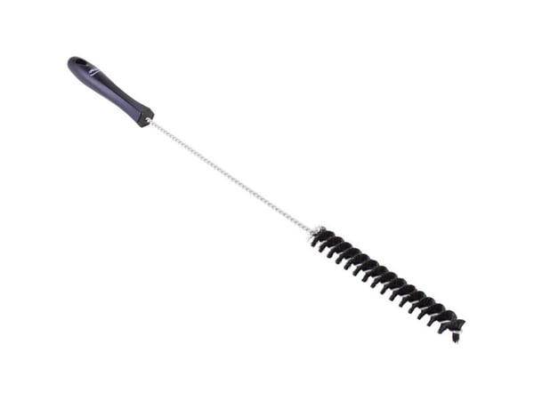Rensborste för rör Vikan 50 cm Ø2 cm svart polyester/PP/rostfritt stål (15 st.)
