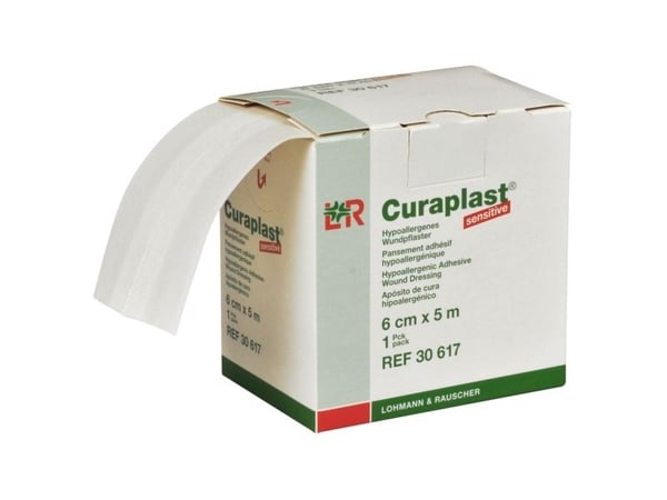 Sårplaster, Curaplast, 5m x 8cm, beige