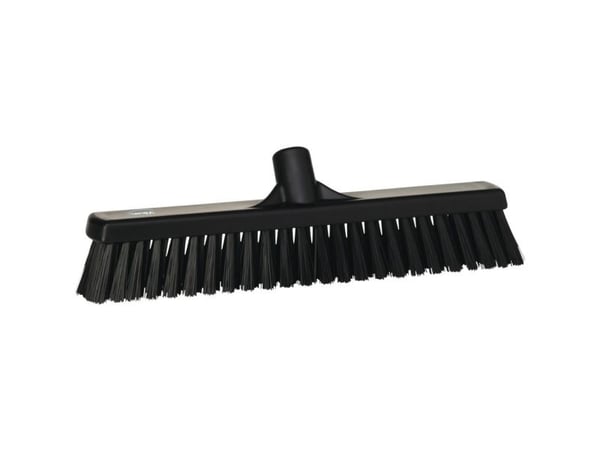 Fejekost, Vikan, sort, polyester/PP/rustfrit stål, 41 cm