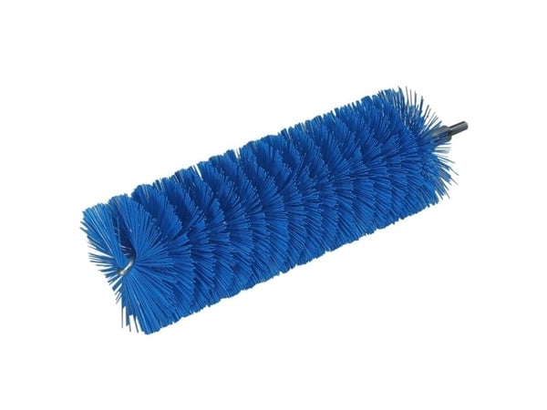 Rørrenserhoved, Vikan, 20cm, Ø6cm, blå, polyester/PP/rustfrit stål - (12 stk.) Rørrenserhoved, Vikan, 20cm, Ø6cm, blå, polyester/PP/rustfrit stål - (12 stk.)