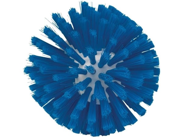 Putkiharjaspää, Vikan, 16cm, Ø17,5cm, sininen, polyesteri/PP/ruostumaton teräs