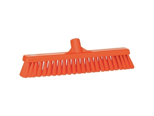 Fejekost, Vikan, orange, polyester/PP/rustfrit stål, 41 cm