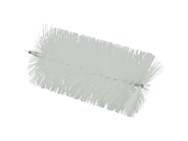 Putkenpuhdistuspää, Vikan, 20cm, Ø9cm, valkoinen, polyesteri/PP/ruostumaton teräs