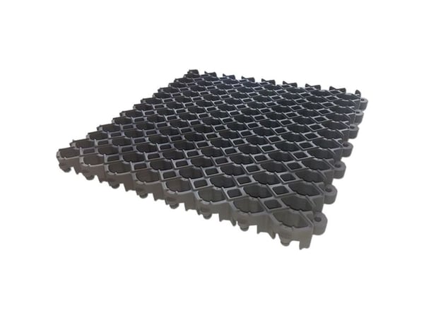 Skrabemåtte, Vileda, V-Mat R-Eco, 25x25x2cm, antracit, nitril/vinyl, 50% genanvendt materiale - (32 stk.)