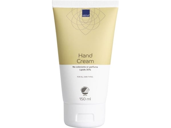 Håndkrem, ABENA, 150 ml, uten farge og parfyme - (6 stk.)