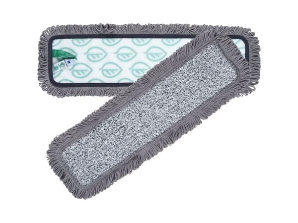 Heavy scrub-mopp, ABENA Puri-Line, grå, mikrofiber, 40 cm (5 st.)