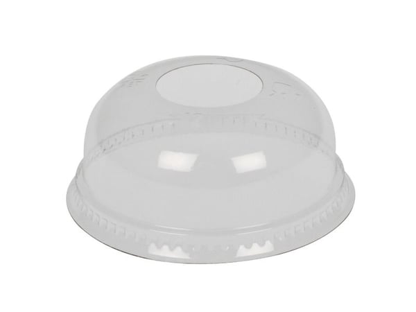 Låg, ABENA Gastro, Ø7,8cm, klar, RPET - (50 stk.)