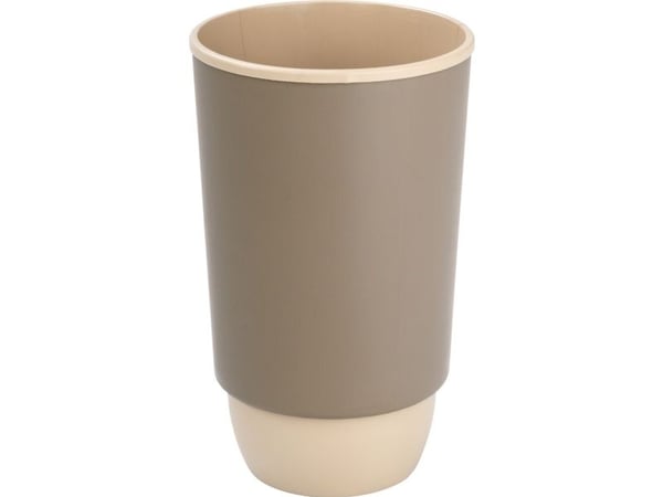 Kaffebæger, ABENA Gastro, 13cm, Ø7,9cm, 400 ml, 420 ml, brun, PP, 12 oz - (60 stk.)