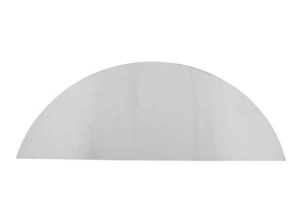 HOME It® buet stænkplade 60 x 30 cm børstet rustfri stål