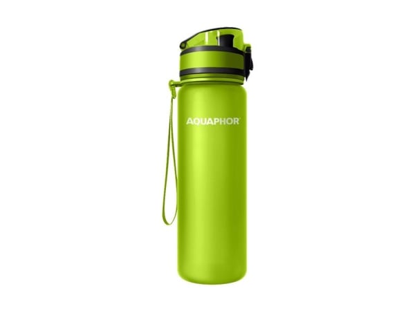 AQUAPHOR 4744131015743, 500 ml, Daglig bruk, Limefarget, Voksen, Flippkork, Monokromatisk