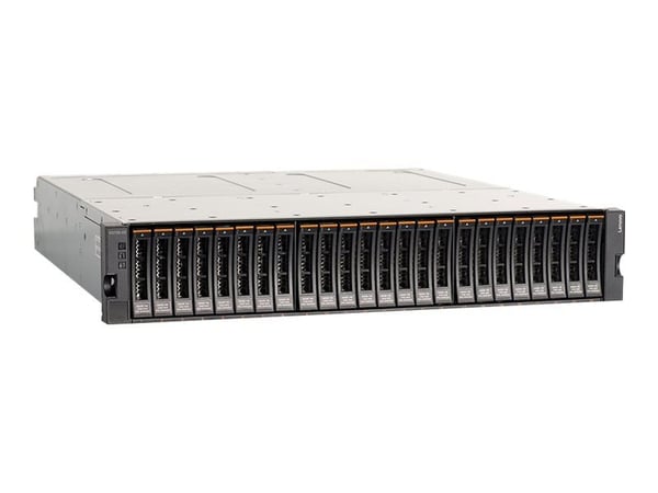 Lenovo Storage V3700 V2 SFF Control Enclosure - Hårddiskarray - 24 fack (SAS-3) - iSCSI (1 GbE) (extern) - kan monteras i rack - 2U