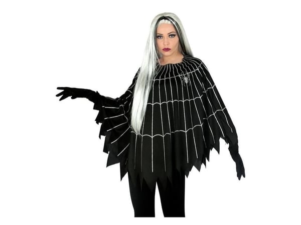 Spindelvæv poncho