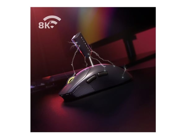 Corsair SABRE v2 PRO, Molempikätinen, Optinen, 33000 DPI, 1 ms, musta
